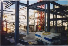 Steelwork for main pumping station